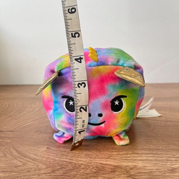 Mosh Mosh Squared Emery Dragon Black & Multicolor Plush Collection - Picture 14 of 14